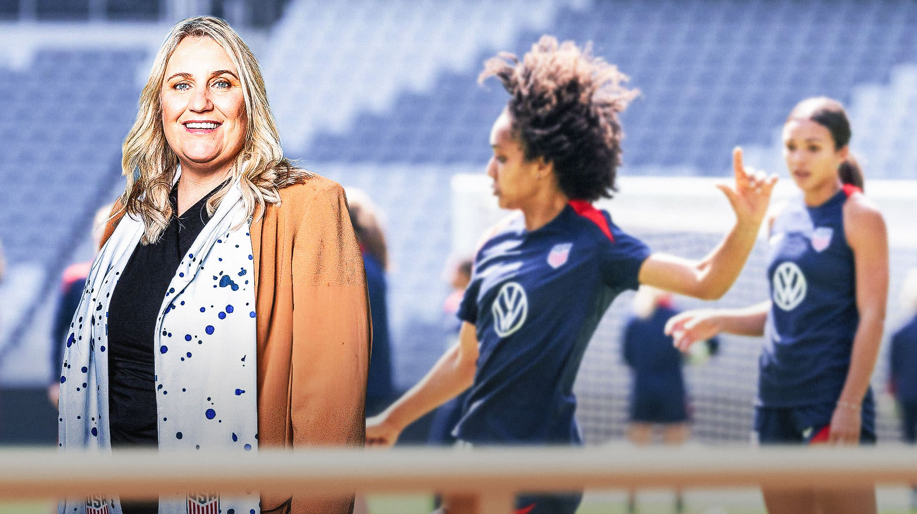 Emma Hayes discusses the pressure of managing USWNT