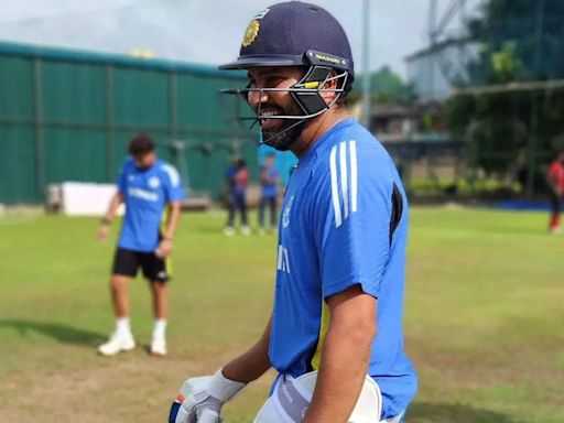 Captain Rohit Sharma hits the nets ahead of ODI series against Sri Lanka | Cricket News - Times of India