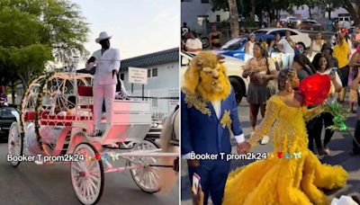 Miami Teens Go TikTok Viral for Epic Fairy Tale-Inspired Prom Looks and Arrivals: See Them All!