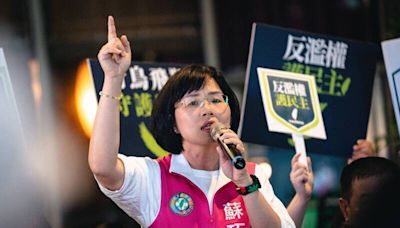 覆議案表決倒數 蘇巧慧率新北隊開講：勿讓立院淪藍白濫權工具