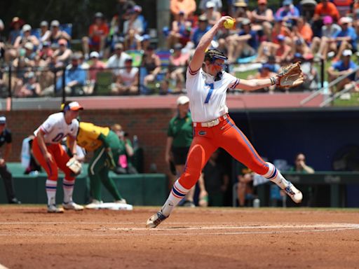 Gators softball headed to WCWS after holding off Baylor behind freshman duo