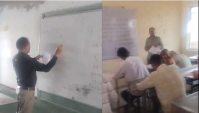 Rajasthan Shocker: Flying Squad Uncovers Mass Cheating In Jodhpur Government School During State Exams; Visuals Surface