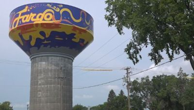 1940′s Water Tower gets torn down in north Fargo