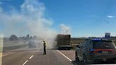 Hay fire on U.S. Highway 20 near Idaho Falls causing traffic delays - East Idaho News
