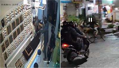 Navi Mumbai: 3 Helmet-Clad Robbers With Gun Loot Jewellery Worth ₹11.80 Lakh From Kharghar Shop; Visuals Surface