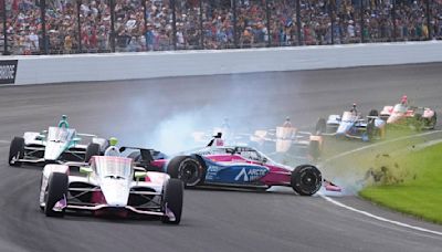 Ericsson's early Indianapolis 500 exit typifies wild day full of crashes and other problems