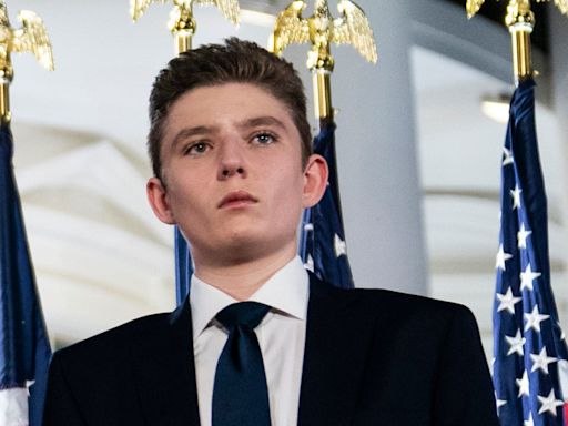 Barron Trump, 18, won’t be serving as a Florida delegate to the Republican convention after all