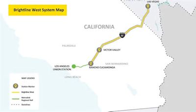Comienza la construcción de la línea ferroviaria de alta velocidad entre Las Vegas y Los Ángeles