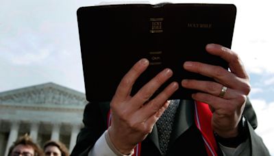 Republicans voting for bill that could make "Bible illegal" outrages MAGA