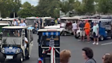 The Villages Golf Cart Rally Launches Kamala Harris' Presidential Campaign In Florida| WATCH