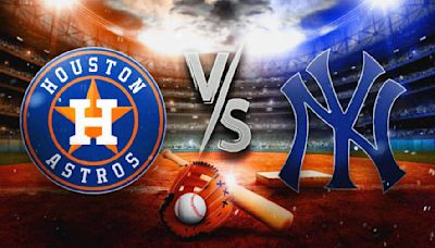 Astros vs. Yankees prediction, odds, pick - 5/9/2024