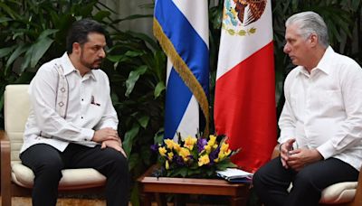 Zoé Robledo se reúne con presidente de Cuba para fortalecer cooperación en salud