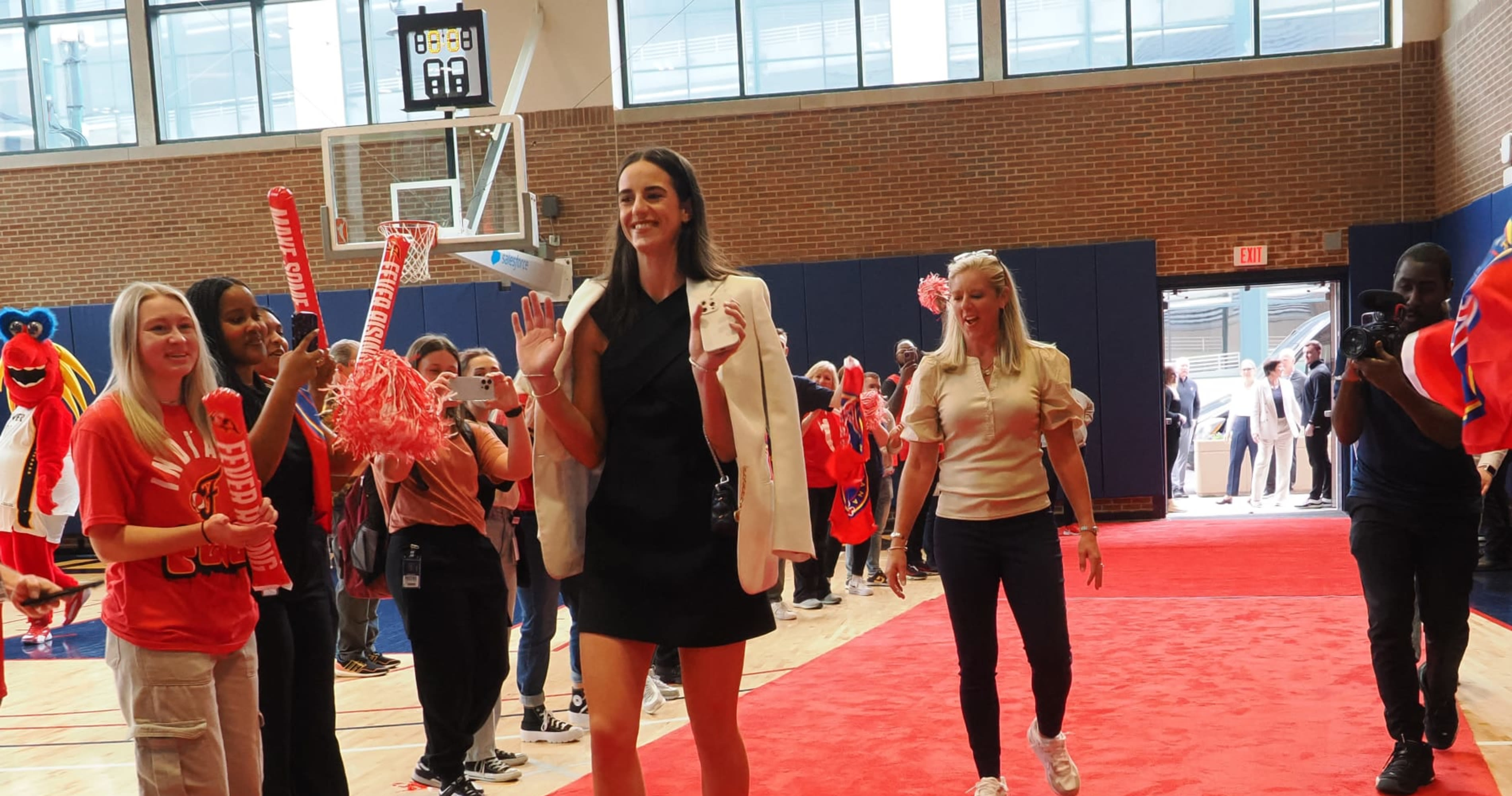 Video: WNBA's Caitlin Clark Receives Standing Ovation at Pacers' NBA Playoff Game