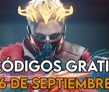 Free Fire | Códigos de hoy viernes 6 de septiembre de 2024: recompensas gratis