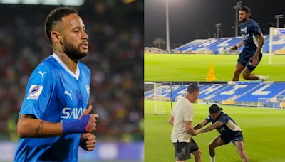 Neymar is back on the grass! Brazil superstar looking sharp during Al-Hilal agility drills as he steps up recovery from ACL surgery | Goal.com