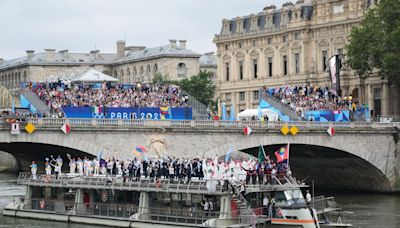 整條塞納河都是奧運的伸展台 巴黎奧運正式開幕