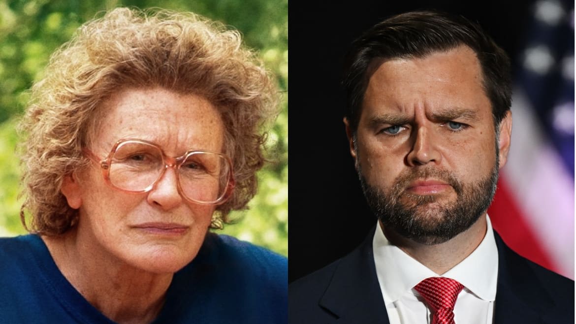 JD Vance’s ‘Hillbilly Elegy’ Mamaw Glenn Close Is Not a Fan