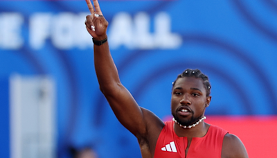 2024 Olympics: Noah Lyles wins men's 100m final at U.S. Track & Field Trials