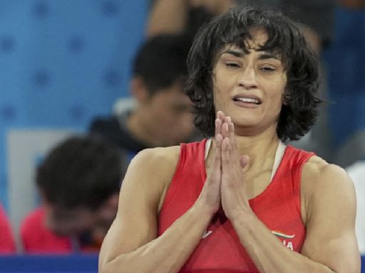 Vinesh Phogat's First Reaction After Disqualification From Wrestling 50kg Event At Paris Olympics