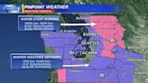 Record-breaking cold hits western Washington; lowland snow expected Saturday evening