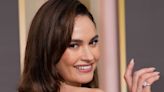 Lily James' Sultry Bombshell Bob Proves that Brunettes Do Have More Fun