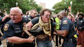 UT-Austin's anti-war protests one shocking scene after another