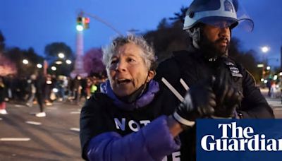 ‘Not like other Passovers’: hundreds of Jewish demonstrators arrested after New York protest seder