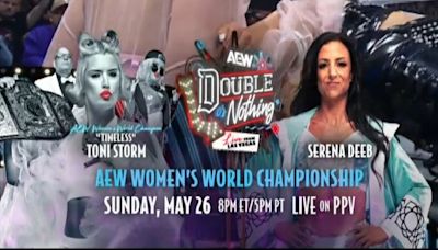 AEW Women’s World Title Match Set For AEW Double Or Nothing