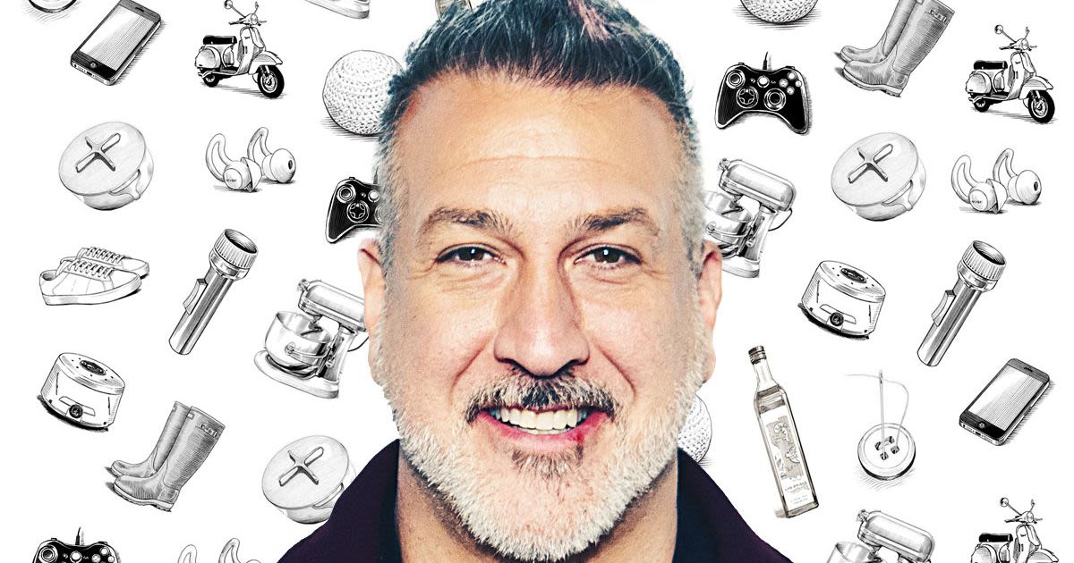 What Joey Fatone Can’t Live Without