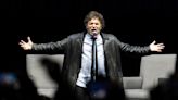 Javier Milei, the hard rocker in Argentina’s highest office, turns his book talk into wild show