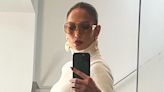 Jennifer Lopez Celebrates ’Girls Night’ Out in New York City with Solo Selfies and Photo of Her Friend