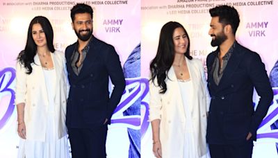 Katrina Kaif-Vicky Kaushal are inseparable at Bad Newz premiere, netizens call them ‘match made in heaven’. Watch