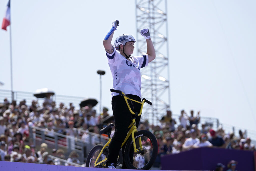 Local BMX rider takes turn at Paris Olympics. Here’s how she did