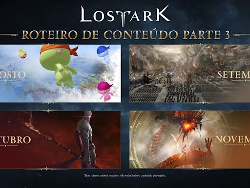 Amazon Games revela roadmap de agosto a novembro para Lost Ark