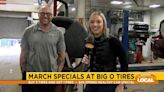 Gear up to save with March specials from Big O Tires