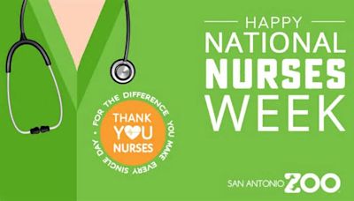 San Antonio Zoo offers free entry for nurses on National Nurses Week