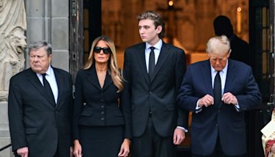 Trump's son Barron, 18, pulls out of political debut