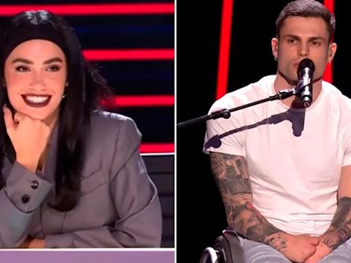 Lali Espósito intentó seducir a un participante de Factor X España sin saber que tenía novia
