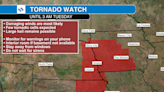 Tornado Watch for much of Iowa Monday night