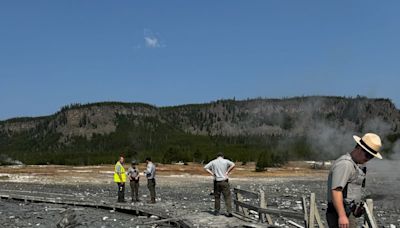 Yellowstone shuts down Biscuit Basin for summer after hydrothermal explosion damaged boardwalk