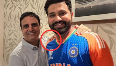 Three Hands on Rohit Sharma? WC-winning Captain's Viral Pic Sparks Mystery - News18