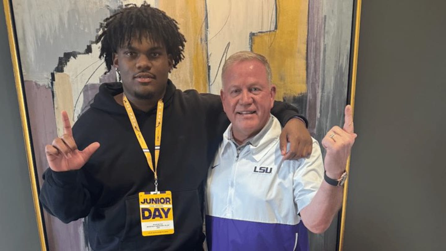 LSU Football Lands Commitment From Coveted Texas Defensive Lineman Dilan Battle