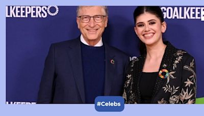 Sanjana Sanghi meets Bill Gates at global Goalkeepers event after her address at UN Summit