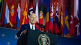 Biden Opens NATO Celebration, Turning the Page on His Troubles and Warning Putin