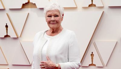 Dame Judi Dench becomes tearful after being asked about Dame Maggie Smith's death