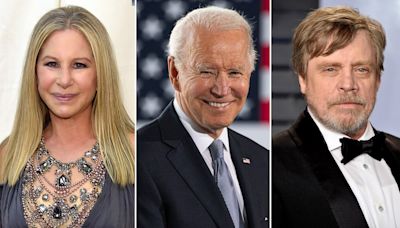 Hollywood reacts to Biden election withdrawal: Barbra Streisand, Mark Hamill respond to historic moment