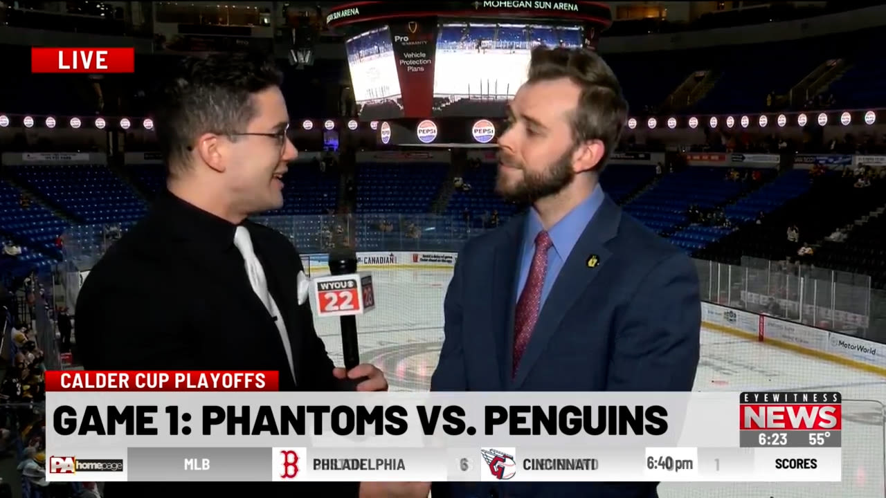 Nick Hart Joins Nick Zelaya Ahead of Penguins vs. Phantoms Game 1