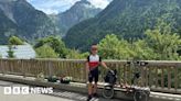 Manx man completes five-day French Alps cycle on foldable bike