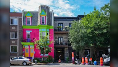 City of Montreal says painting a house as an ad for Koodo is against the rules