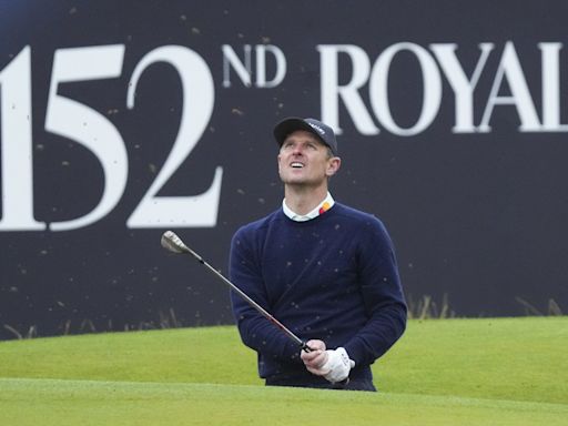 Horschel leads British Open on wild day of rain and big numbers at Royal Troon